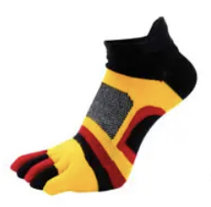 Barevné prstové ponožky vel. 38-45