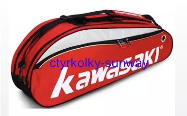 Bag na badmintonovou výbavu Kawasaki červený
