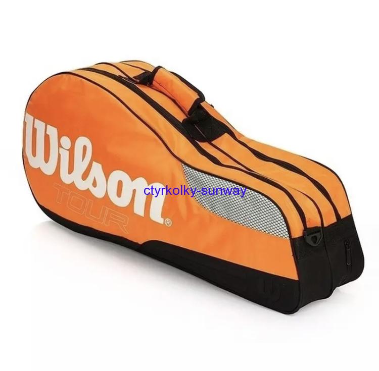 Tenisový bag Wilson oranžový
