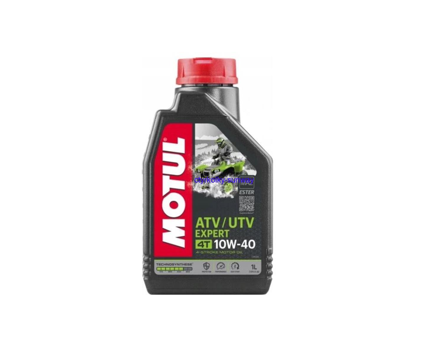 Olej Motul 10W40 ATV/UTV 1L expert syntetic