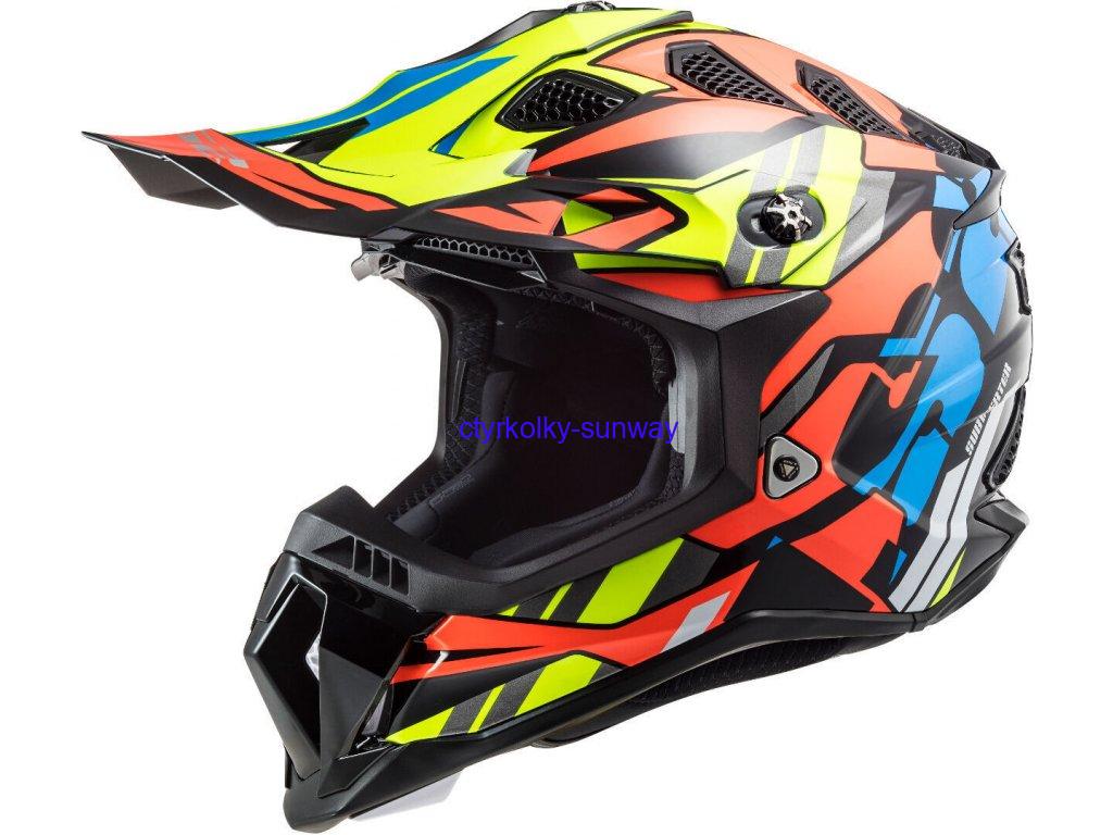 Enduro - cross helma LS2 MX700 Subverter Evo Rascal colours