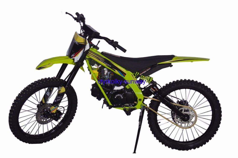 Pitbike FX1 125cc 4T el.start zelený