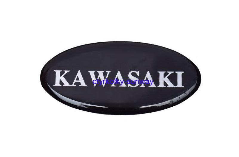 Nálepka na moto kufr  Kawasaki AW9075B