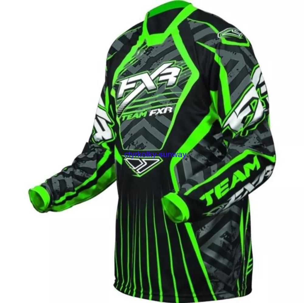 Dětský motocross dres FXR zelený