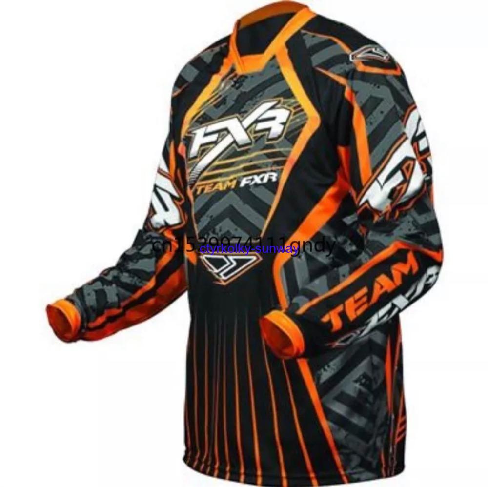 Dětský motocross dres FXR oranžový