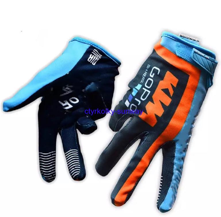 KTM modré rukavice pro dospělé