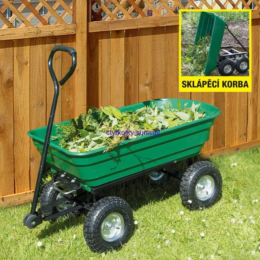 Výklopný zahradní vozík Farmář