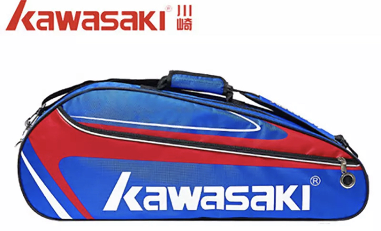 Bag na badmintonovou výbavu Kawasaki modrý