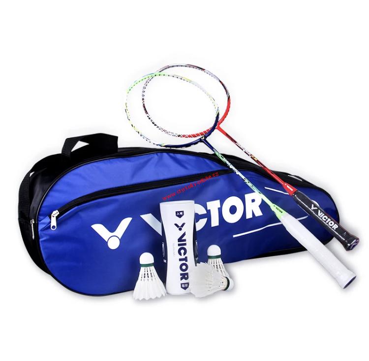 Bag na badmintonovou výbavu Victor modrý
