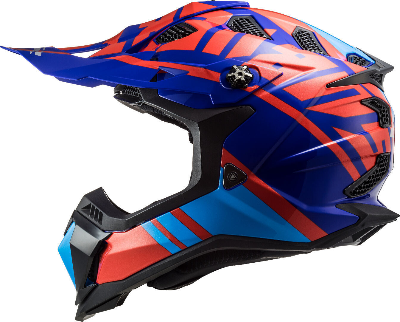Motokrosová helma LS2 MX700 Subverter Evo Gammax red blue