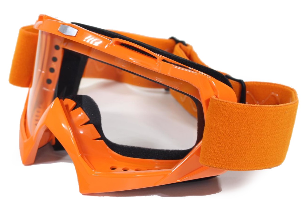Brýle pro motokros FTM-007 oranžové