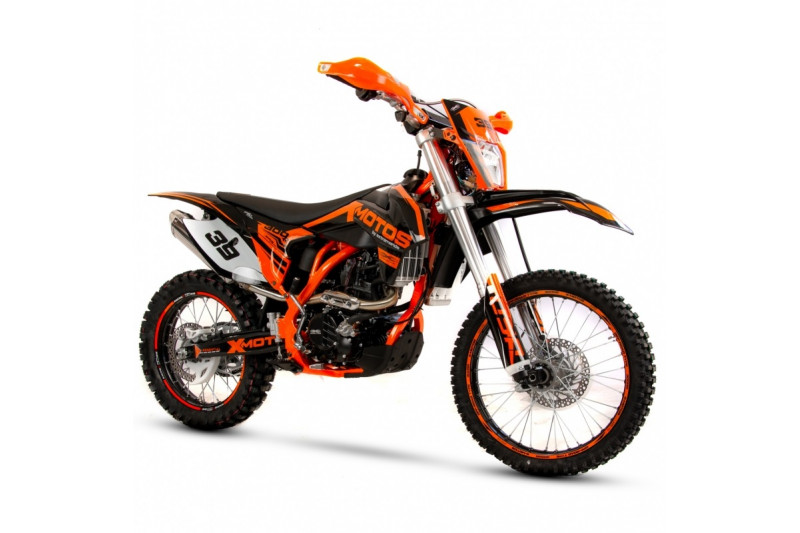 Pitbike XB39 PRO 300cc 4t H2O el.start oranžový