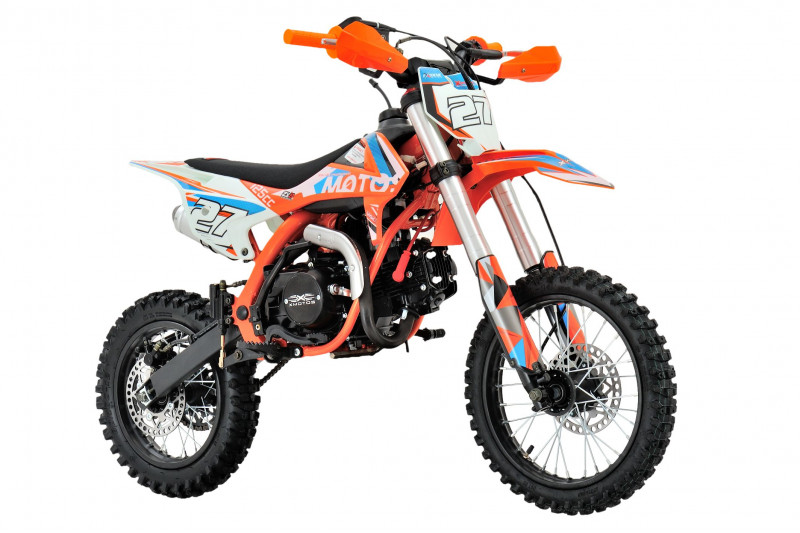 Orange pitbike XB27 125cc 4t K-start