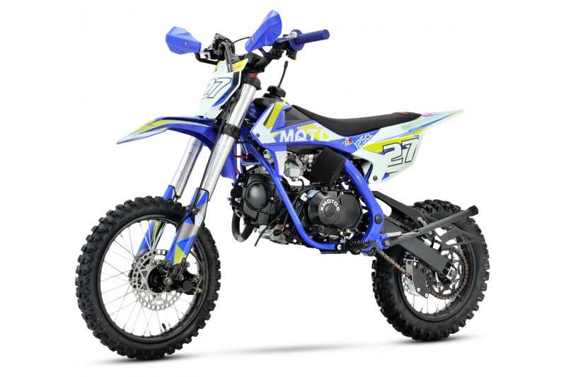 Blue pitbike XB27 125cc 4t K-start