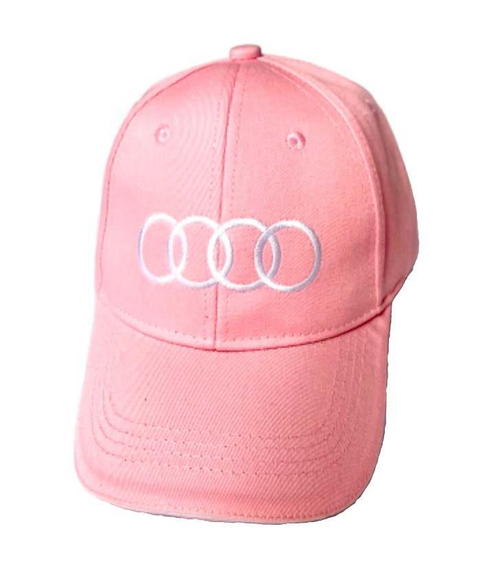 Čepice AUDI růžová s kšiltem