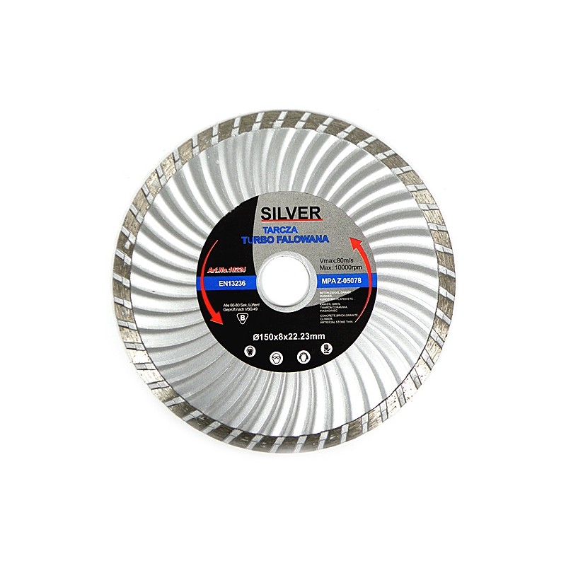 Pilový diamantový kotouč 125x22,23 Turbo