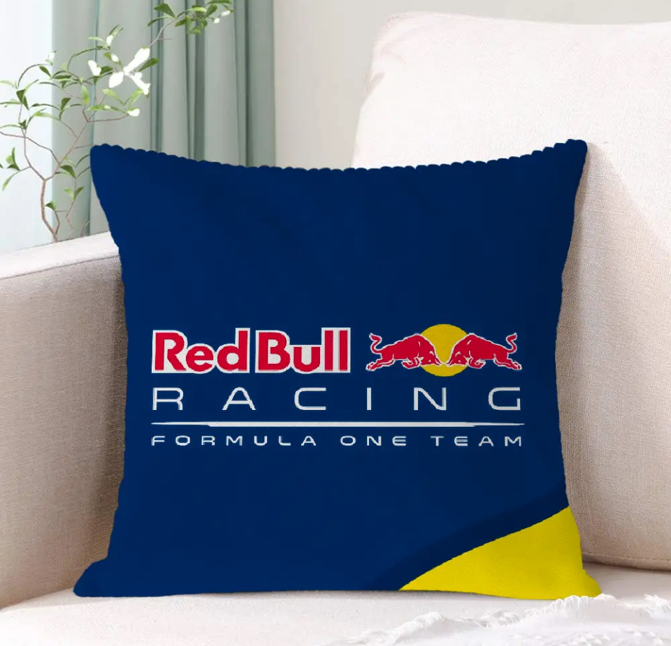 Modrý polštář RedBull 40x40cm