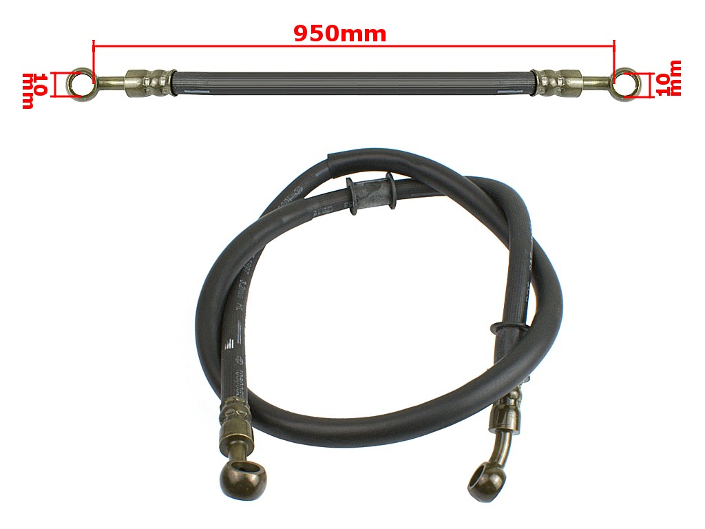 Hadička hydraulické brzdy 950mm