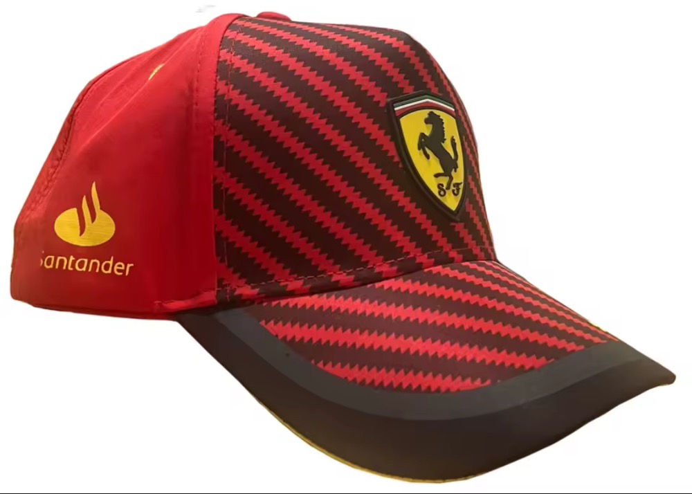 Kšiltovka Ferrari červená