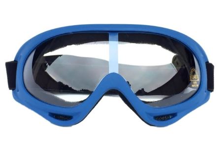 Brýle pro motokros dětské modré