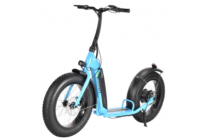 Elektrokoloběžka XT07 modrá