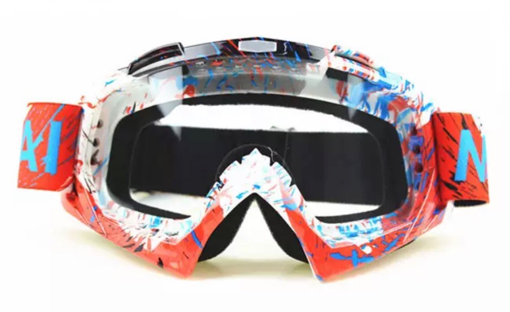 Motocrossové barevné brýle pro děti 