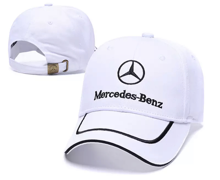 Kšiltovka Mercedes Benz bílá